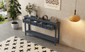 Rustic Entryway Console Table, 60