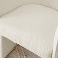 Modern Style Simple And Elegant Chair, Beige Leisure Chair, Suitable For Dining Bedroom Living Room Reception Desk Assembly Required Beige Beige Foam