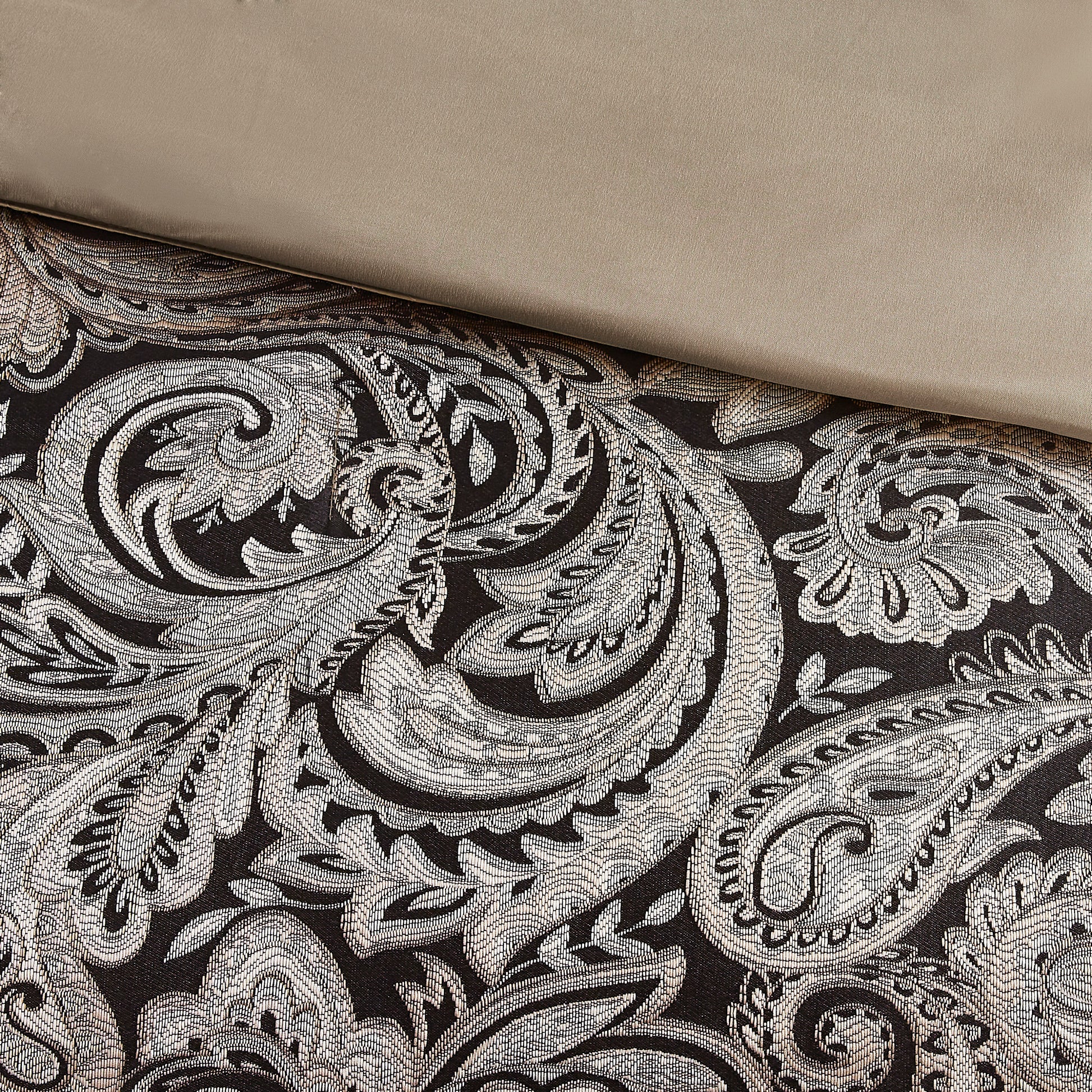 12 Piece Comforter Set With Cotton Bed Sheets Black Full Full Black Cotton