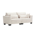 United Modular Sectional Sofa L Shaped Modular Couch With Reversible Chaise Modular Sofa Sectional Couch With Storage Seats Beige Velvet 2 Seat