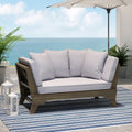 Serene Daybed Grey Fabric