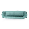 3 Seater Sofa Turquoise Velvet