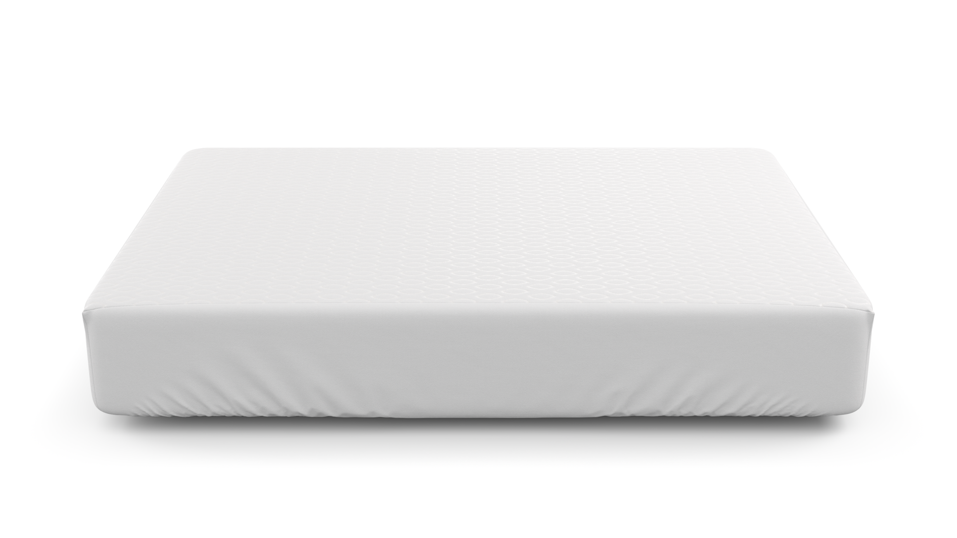 Cooling Mattress Protector Twin White Fabric Twin