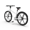 Electric Bicycle 350W White Aluminium Alloy