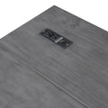 Queen Murphy Bed With Large Drawers,Gray Queen Gray Plywood