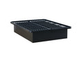 Modern Style Heavy Duty Queen Size Platform Bed Frame Made With Metal And16 Inch Height In Black Box Spring Not Required Queen Black Metal Bedroom Modern Bed Frame Metal Metal