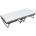 Homcom Rollaway Bed, Folding Bed With 4