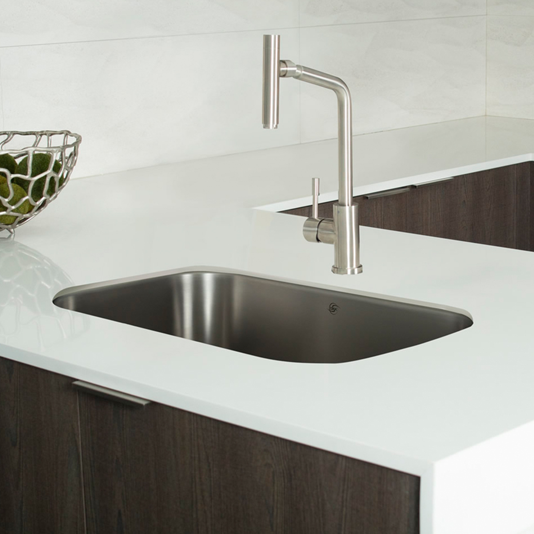 Dax Stainless Steel Kitchen Sink Single Bowl 18 Gauges 304 Ss Steel Gray Stainless Steel