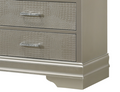 Amalia Dresser Gray Silver White Wood