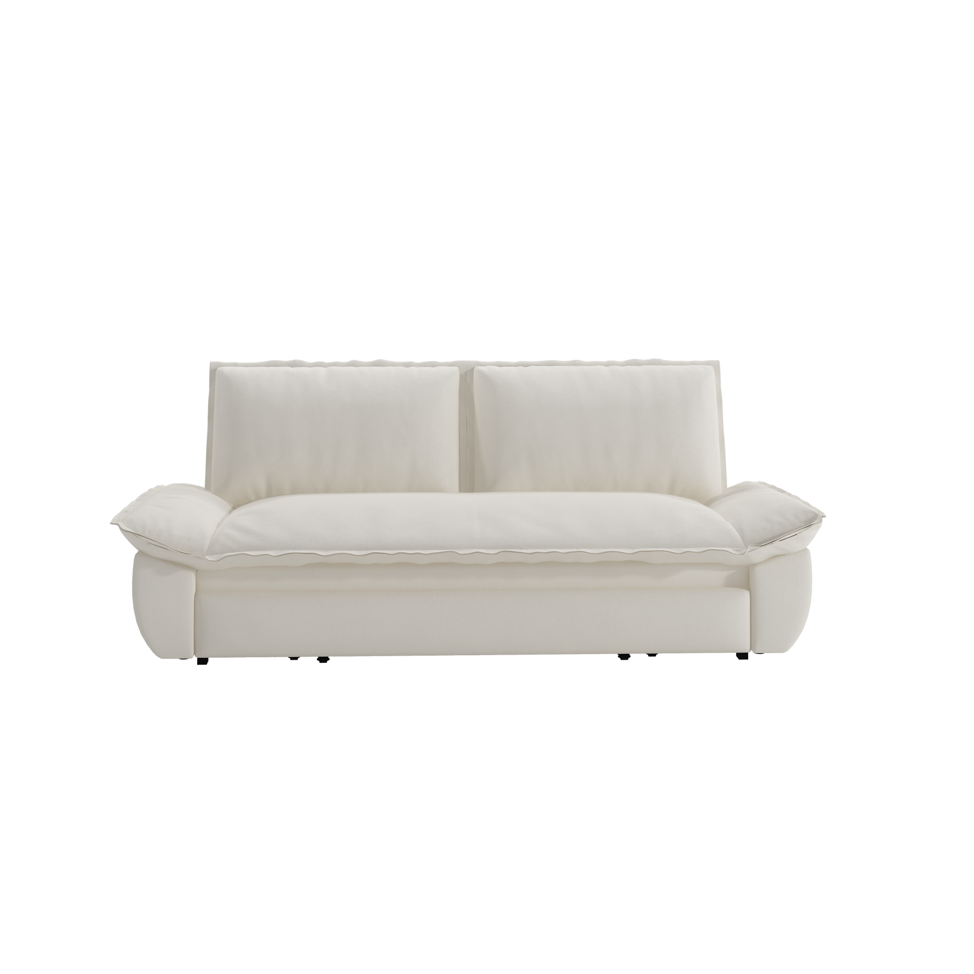 70.1" Queen Pull Out Sofa Bed, 3 In 1 Convertible Sleeper Sofa,Multi Functional Velvet Loveseat Bed,Beige Old Sku:W1885134131 W1885P154640 Beige Velvet 2 Seat