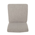 Dining Chair Light Grey Fabric