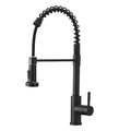 Touchless Kitchen Faucet,Hands Free Automatic Smart Kitchen Faucet Black Smart Kitchen Faucet Black Kitchen Contemporary Ceramic Brass