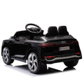 12V Kids Ride On Electric Car W Parents Remote Control,Licensed Audi Sq8 For Kids,Dual Drive,Suspension,Hanging Start,Three Speed Adjustable Music,Volume Control,Led Lights For Kids Aged 3 6. Black 50 99 Lbs Polypropylene