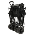 480Lbs Collapsible Wagon With Canopy,Wagon Stroller With 7