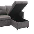 United Modular Sectional Sofa L Shaped Modular Couch With Reversible Chaise Modular Sofa Sectional Couch With Storage Seats Dark Gray Chenille 3 Seat