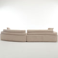 Unique Modeling Design,Upholstered Indoor Furniture,Foam Filled Sleeper Sofa Bed For Living Room,Bedroom,3 Colors Khaki Primary Living Space Modern Foam Polyester 4 Seat