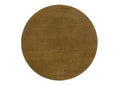 Hezrai Round Dining Table, Walnut Finish Dn02895 Walnut Wood