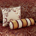 12 Piece Comforter Set With Cotton Bed Sheets Red Queen Queen Red Cotton