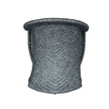 Larchmont Swivel Chair Grey Black Fabric