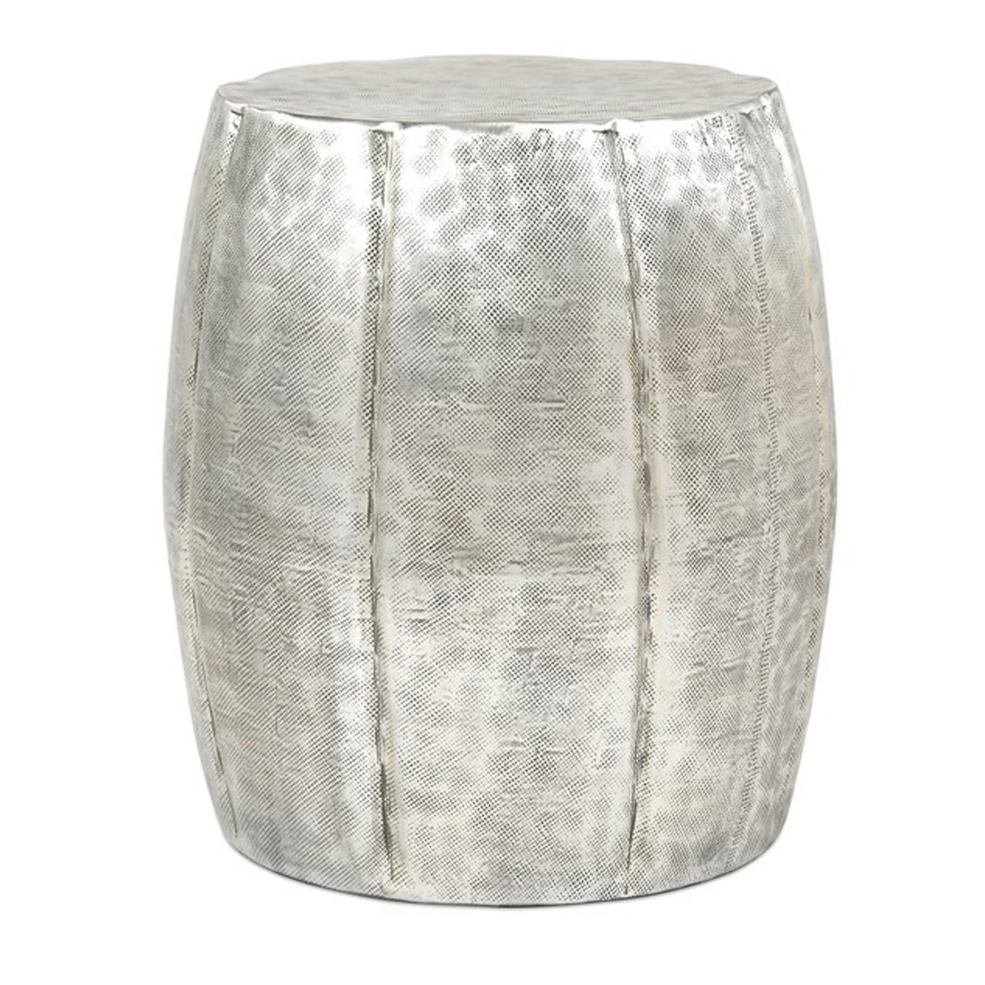 D16.8X22" Vanora Accent Table Silver Aluminium