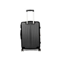 4 Piece Luggage Set, Lightweight Abs Luggage 4 Piece Set 16.20.25.29 Inches, Checked And Carry On Luggage Set, With Swivel Wheels Black Abs