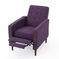 Recliner Purple Fabric