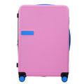 Hardshell Luggage Sets 3 Pcs Contrast Color Suitcase With Spinner Wheels And Tsa Lock 20