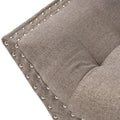 Marriott Ottoman Grey Fabric