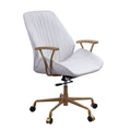 Vintage White Office Chair With Swivel Solid Vintage Office Office Chairs Solid Back Swivel Genuine Leather