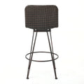 Rattan Bar Chair Brown Rattan