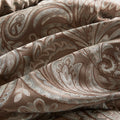 12 Piece Comforter Set With Cotton Bed Sheets Blue Brown Queen Queen Blue Brown Cotton