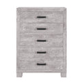 Rover Grey Chest Gray Solid Wood Mdf