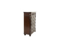 Antique Cherry Antique Walnut Wooden 1Pc Chest Of Drawers Storage Bedroom Furniture Unique Design Walnut Bedroom American Traditional,Traditional,Vintage Particle Board Mdf