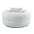 Coolmore Lazy Sofa Durable Comfort Lounger High Back Bean Bag Chair Couch With Three Pillows For Adults And Kids, Indoor & Outdoor, Single Gaming Sofa Chair For Bedroom,Office Beige Chenille Beige Foam Chenille 1 Seat