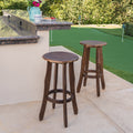 Pike Barstool Dark Brown Acacia Wood