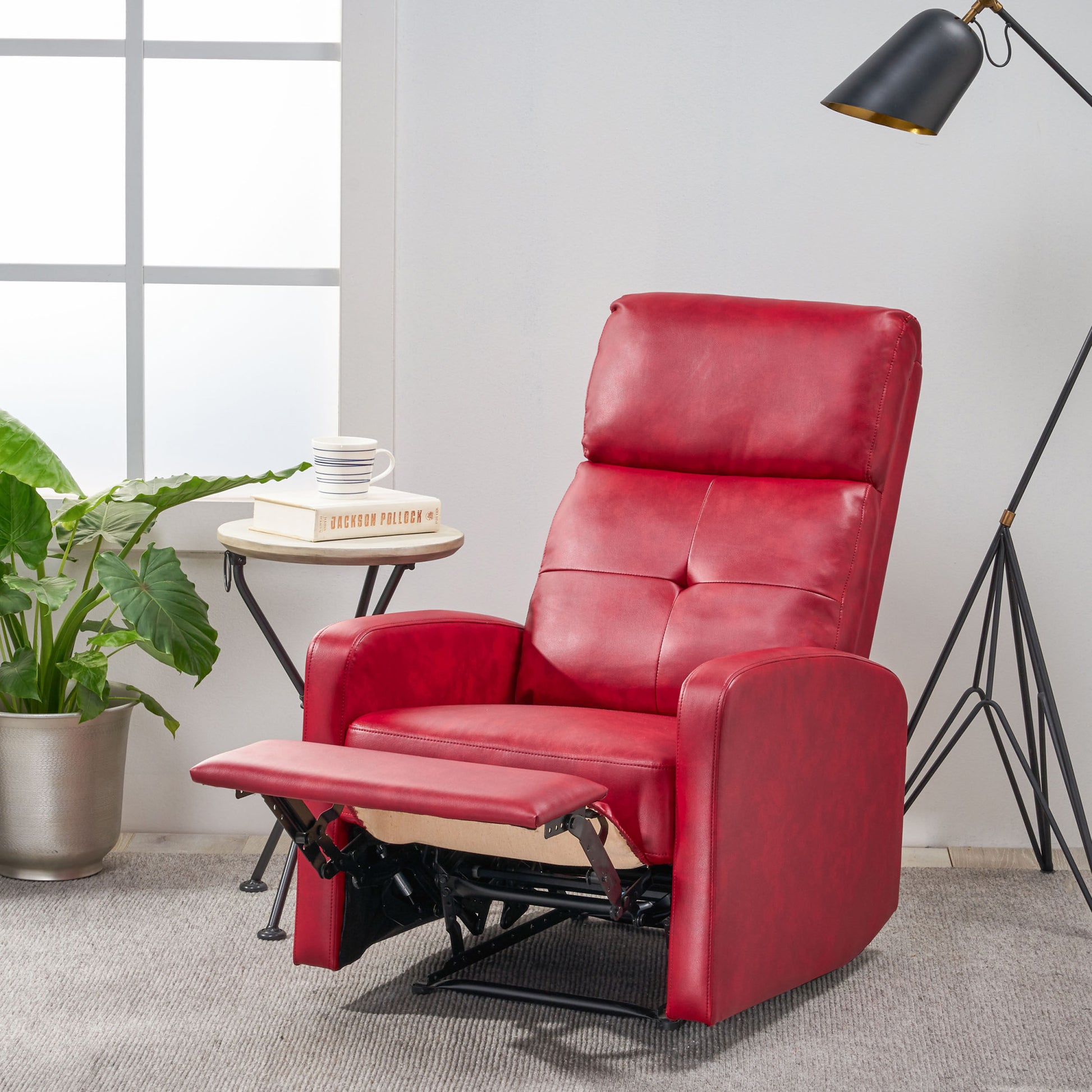 Recliner Red Pu