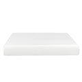 Plush 8 In. Medium Gel Memory Foam Mattress For Queen Size Bed In A Box Withwhite Aloe Vera Cover White Bedroom Modern Memory Foam Polyester Queen