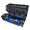 10 Tons Of Portable Hydraulic Equipment Components Black Blue Black Blue Steel