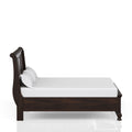 Dark Cherry King Storage Bed King Cherry Solid Wood Mdf