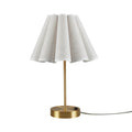 Tap Control And Dimmable Accent Table Lamp With Power Outlet Gold See Below Gold Iron