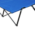 Outsunny 2 Person Folding Camping Cot For Adults, 50