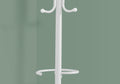 Coat Rack, Hall Tree, Free Standing, Hanging Bar, 6 Hooks, Entryway, 68