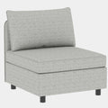 Modular Sectional Sofa, Convertible Sofa Seat With Storage, Sleeper Sectional Sofa Set, Fabric Flexible Modular Combinations For Living Room Grey Fabric 4 Seat