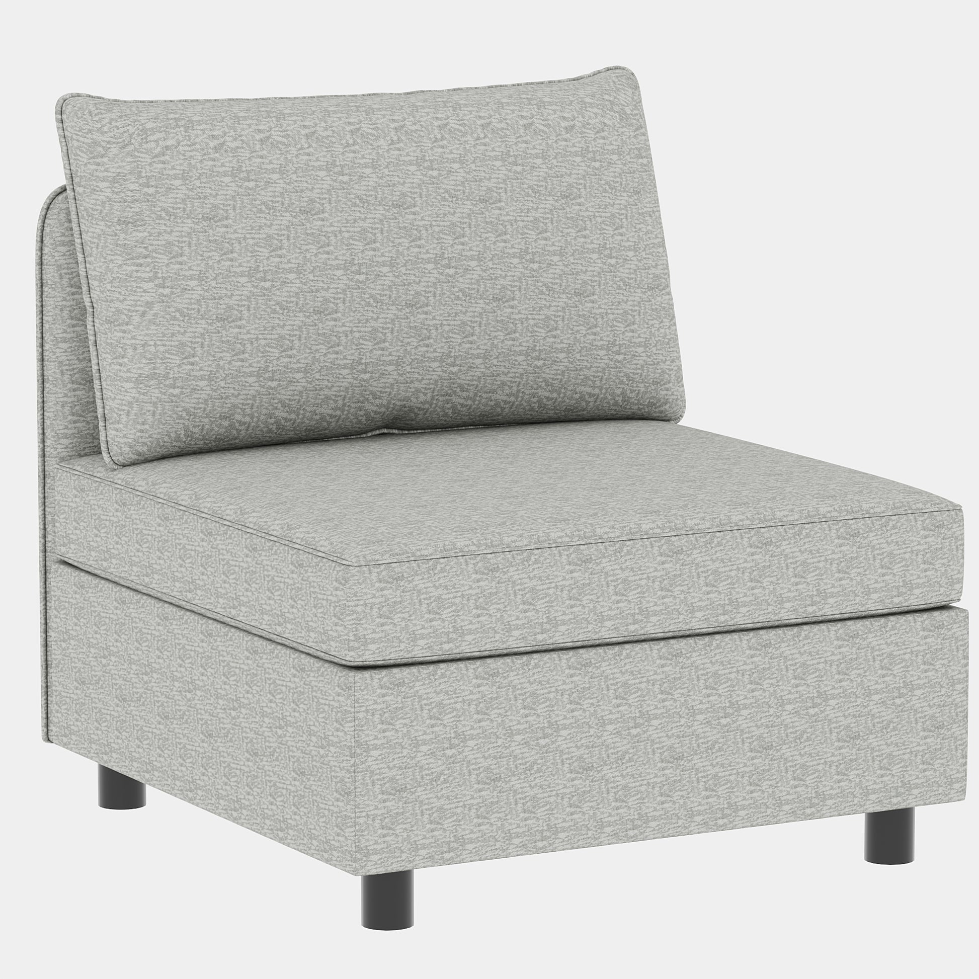 Love Seat Couches, Chaise Longue Mid Century Modern Sofa Couch With Storage For Small Spaces, Living Roombedroom Grey Fabric