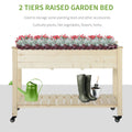 Outsunny Raised Garden Bed, 47