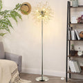 Crystal Floor Lamp For Bedroom, Floor Lamp For Living Room, Elegant Standing Lamp, 69