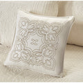 6 Piece Reversible Soped Edge Daybed Cover Set Cream Daybed Cream Polyester