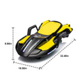 24V Kids Ride On Electric Scooter W Helmet Knee Pads,24V Ride On Toy For Kids,Spray Function,2Wd 400W Wheel Hub Motor,5.59 6.84Mph,Gravity Steering,Use For 1 2 Hours,Exercise Your Child Age 6 . Yellow Polypropylene