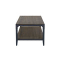 Drake Brown Coffee Table Brown Solid Wood