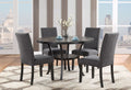 Marian Black Dining Chairs Kit Of 2 Black Fabric